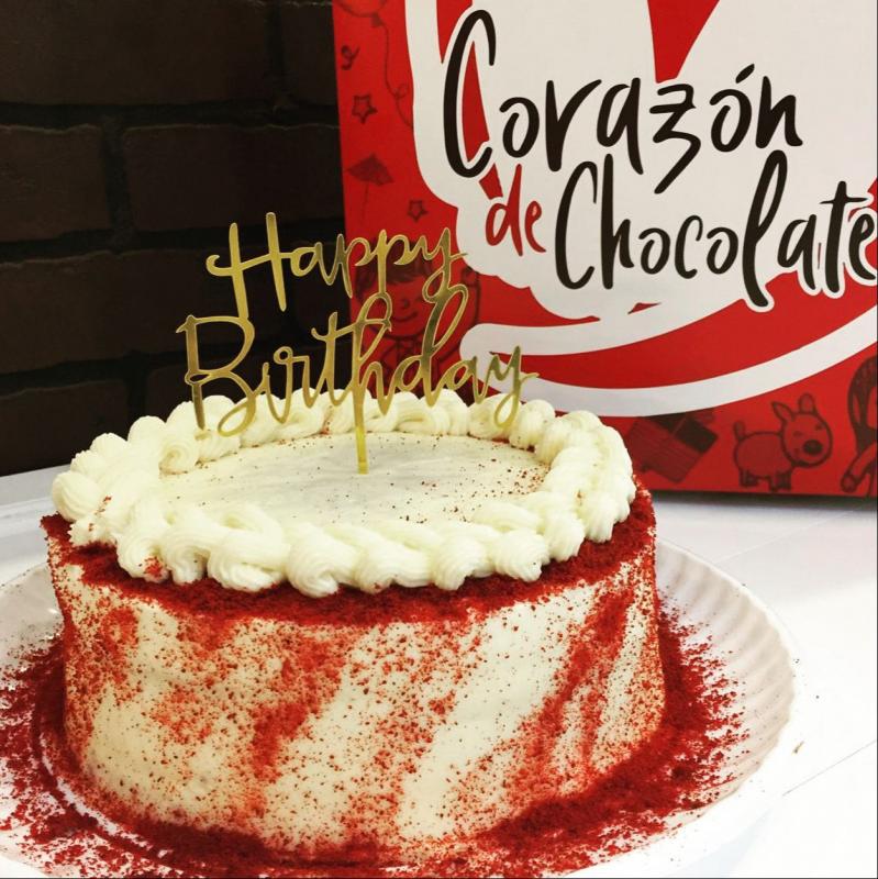 Corazón de chocolate